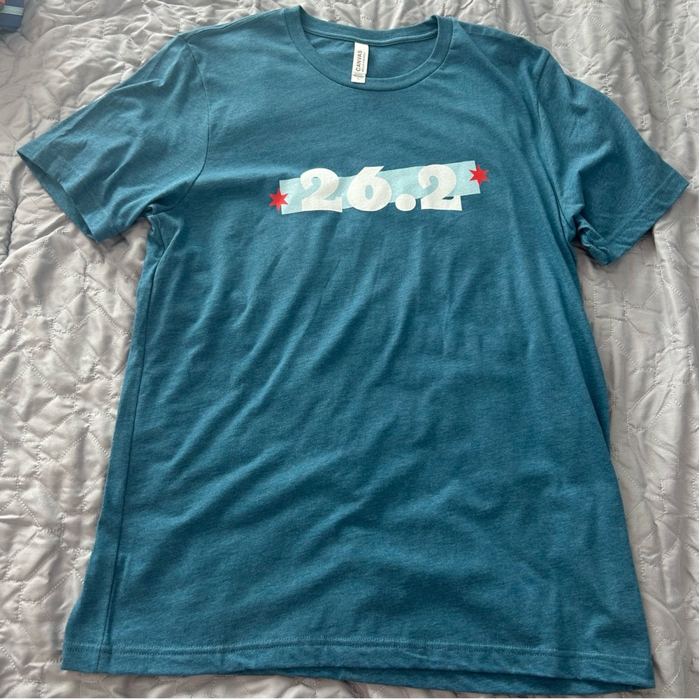 Chicago marathon tshirt size L brand new from Etsy